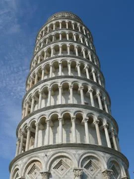 The leaning tower of Pisa Stock-Fotos
