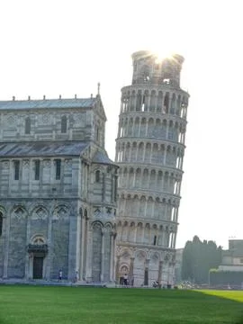 The leaning tower of Pisa Stock-Fotos