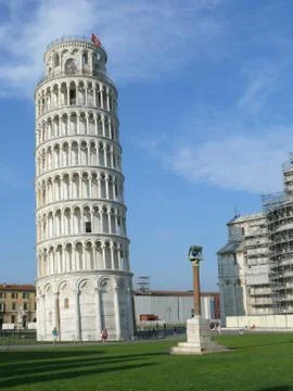 The leaning tower of Pisa Stock-Fotos