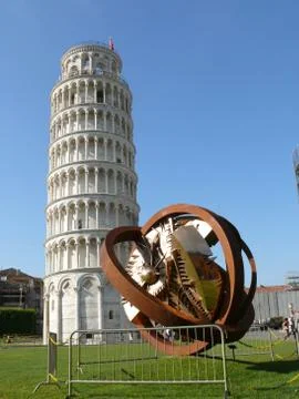 The leaning tower of Pisa Foto stock