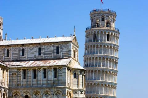 Leaning tower of Pisa Stock Photos