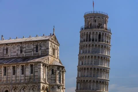 Leaning tower in Pisa Stock Photos
