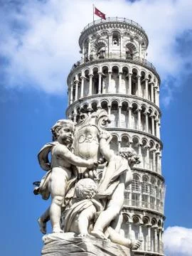 Leaning tower of Pisa Stock Photos