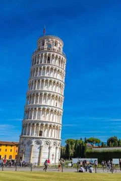 Leaning tower in Pisa Stock Photos