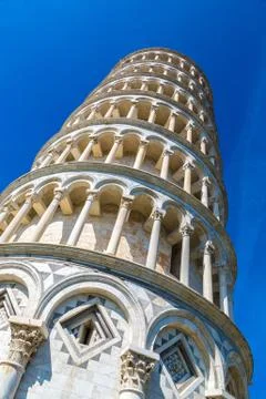 Leaning tower in Pisa Stock Photos