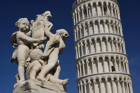 Leaning Tower of Pisa Stock Photos