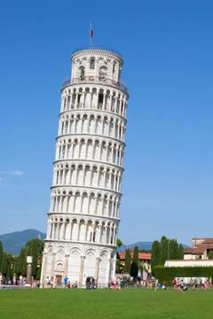 Leaning tower of Pisa Foto stock