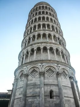 Leaning tower of Pisa Stock Photos