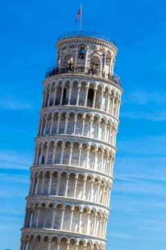 Leaning tower in Pisa Foto stock