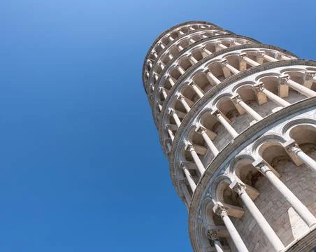 The Leaning Tower In Pisa Foto stock