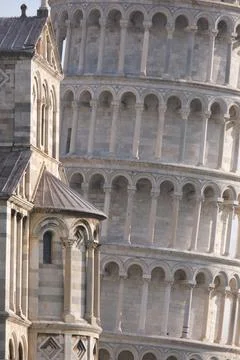 Leaning Tower of Pisa. Stock Photos