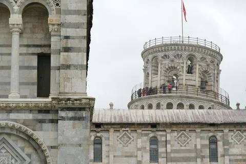 Leaning Tower of Pisa. Stock Photos