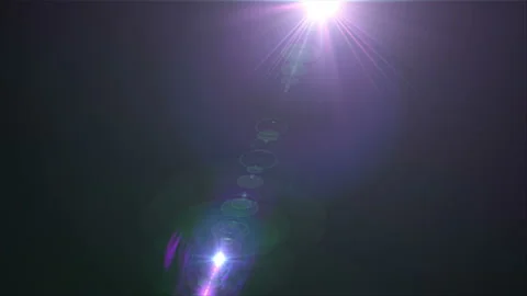 Leans Flare Abstract Light Background Loop 4K Stock Footage 160461962