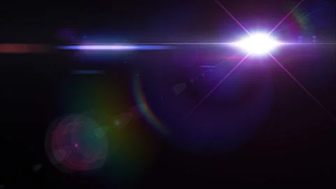 Leans Flare Abstract Light Background Loop 4K Stock Footage 160523343