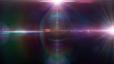 Leans Flare Abstract Light Background Loop 4K Stock Footage 161853664