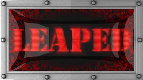 Leaped on led Видео 8760115