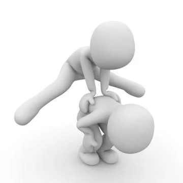 Leapfrog 3d Stock Illustration