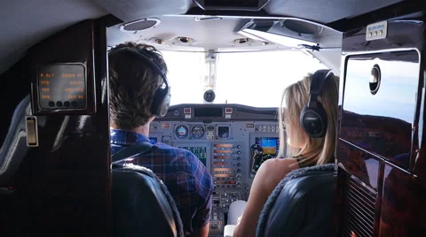LEAR JET PILOTS Stock Footage 45203838