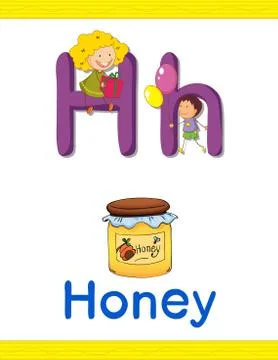 Learn alphabet worksheet Ilustração Stock