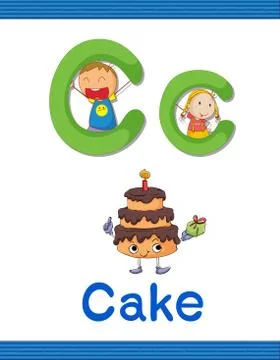 Learn alphabet worksheet Ilustração Stock