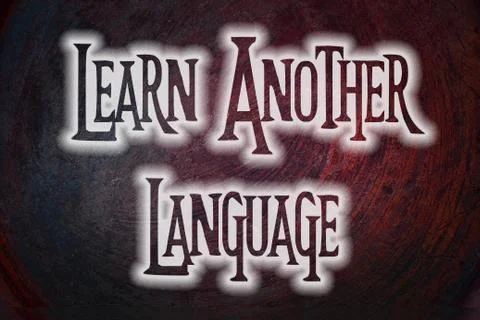 Learn another language concept Stock Illustration