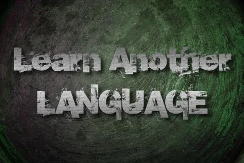 Learn another language concept Stock Illustration