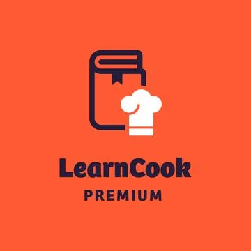 Learn Cook Logo Stock Illustration