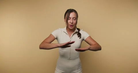 Learn to dance with fun moves in a simple step-by-step guide for beginners .. Stock Footage 317397201