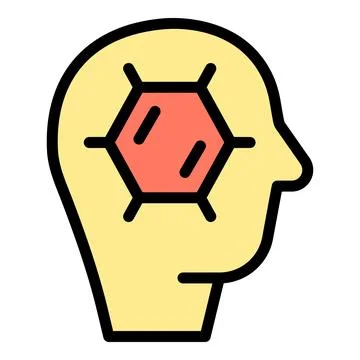 Learn education icon vector flat 스톡 일러스트