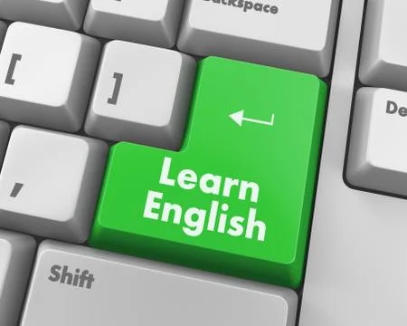 Learn English Stock Illustration