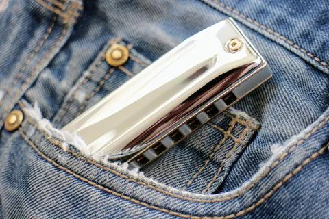 Learn harmonica Stock Photos