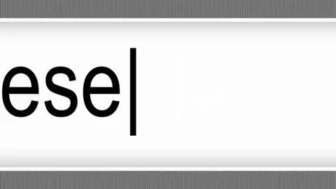 Learn Japanese - Computer Generated Animated Search Button Stock Footage 73577301