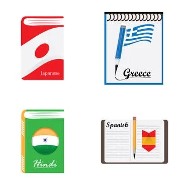 Learn language Ilustración de archivo