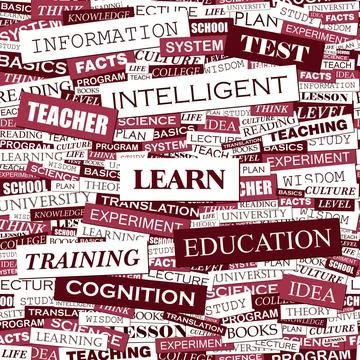 LEARN LEARN. Background concept wordcloud illustration. Print concept word... Stock Photos