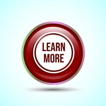 Learn More Icon Button Design Illustration Stockillustratie