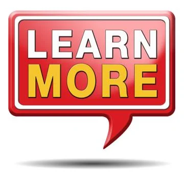 Learn more sign Stock Illustration