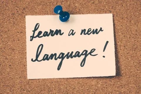 Learn a new language Stock Photos