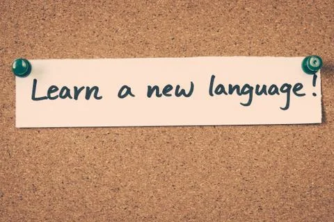 Learn a new language Stock Photos