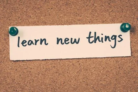 Learn new things Stock Photos