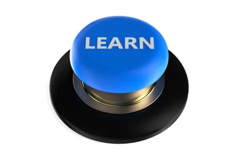 "learn" push button Stock Illustration