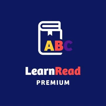 Learn Read Logo Ilustración de archivo