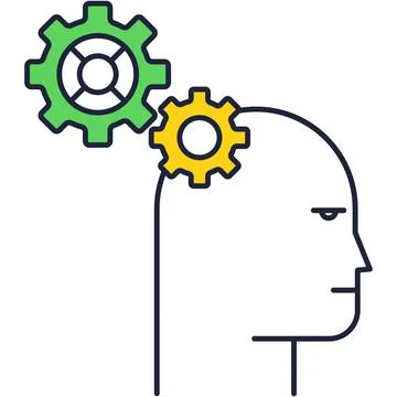 Learn science and knowledge technology vector icon Stock Illustration