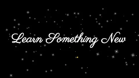 Learn something new text animation. Educational concept with floating stars and Stock Footage 340250911