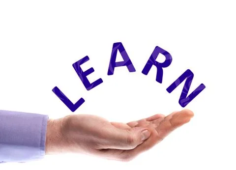 Learn word Stock Photos