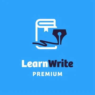 Learn Write Logo Stock Illustration