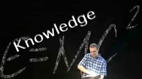 The Learner in Black Video stock 10911700