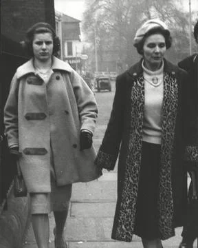 Learner Driver Rosemary Leese And Her Mother Muriel Appear At Magistrates Court. 写真素材