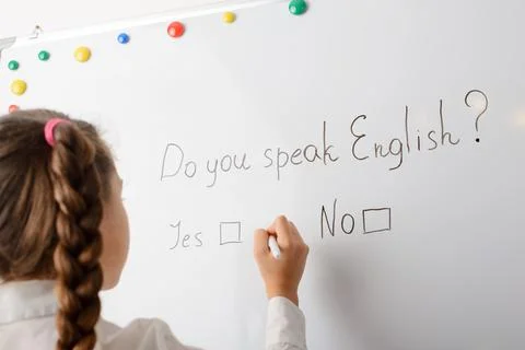 Learner thinking about the question Stock Photos