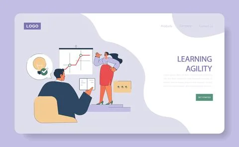Learning Agility. 스톡 일러스트