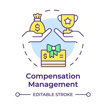 Learning and development multi color concept icon Illustrazione stock